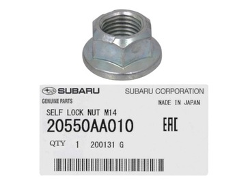 Nakrętka zawieszenia SUBARU LEGACY SVX 20550AA010