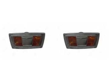 2X SVĚTLA SMĚROVKA ABAKUS PŘEDNÍ L+P DO CHEVROLET OPEL ADAM ASTRA H
