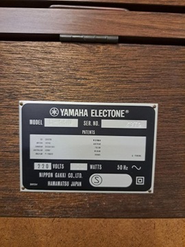 YAMAHA ELECTONE B-55N КУЗОВ