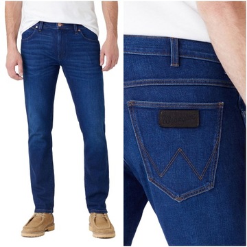 Męskie spodnie jeansowe dopasowane Wrangler LARSTON W36 L32