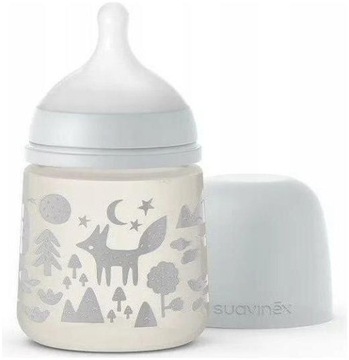 SUAVINEX BUTELKA FOX 150ML SMOCZEK WOLNY SZARA