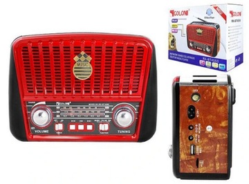 Radio sieciowo-bateryjne AM, FM, SW SOLAR