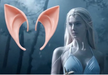 Латексные эльфийские уши, эльфийские уши, гном, Хэллоуин