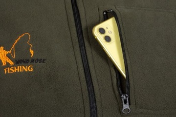 POLSKI ZESTAW WĘDKARSKI NA RYBY KURTKA+POLAR L