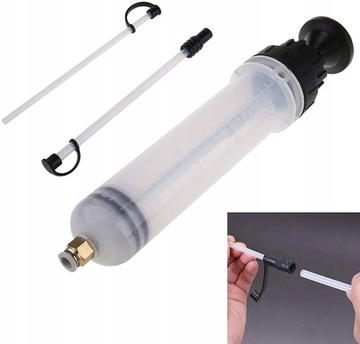 Шприц для всасывания масла для тормозной жидкости и топлива