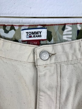 Джинсы Tommy Jeans бежевого цвета, размер 33/32