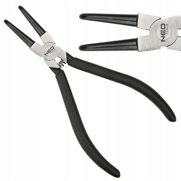 Seger Pliers 145 мм, внутренняя, согнутая нео