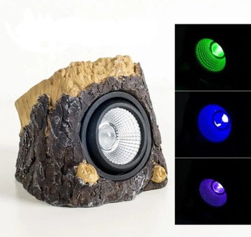 Lampa solarna LED KAMIEŃ do ogrodu, na taras
