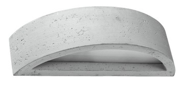 NOWOCZESNA LAMPA Kinkiet ATENA beton E27 SOLLUX