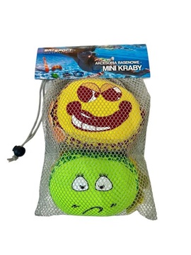Piłki basenowe mini Kraby 2 szt. BATSPORT