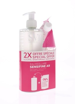 SVR Sensifine AR woda micelarna 400ml+ refill 400ml
