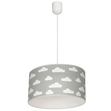 Lampa wisząca sufitowa żyrandol abażur nowoczesna