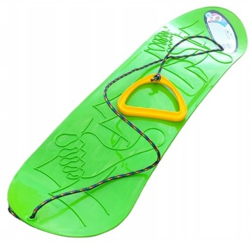 PROSPERPLAST SNOWBOARD S SANKI ŚLIZG ZIELONE