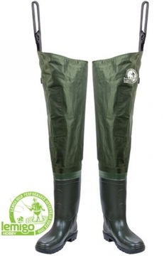 WODERY WĘDKARSKIE RYBACKIE LEMIGO 986 NYLON/PCV - SYSTEM WATERPROOF Nr.43