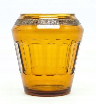 D9J Moser - piekny wazon ART DECO oroplastyka