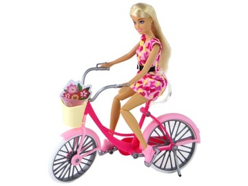 Розовый велосипедный набор Anlily Cyclist Doll