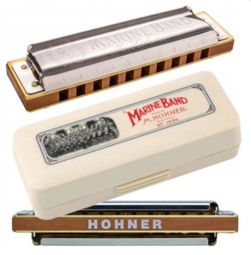 HOHNER HARMONIJKA USTNA MARINE BAND 
