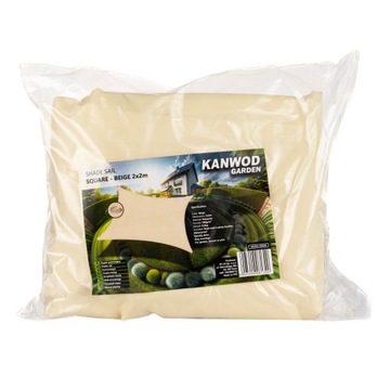 СОЛНЕЧНЫЙ ПАРУС ТЕНТ ЩИТ ВОДОНЕПРОНИЦАЕМЫЙ САД ТЕРРАСА БАЛКОН 2х2м