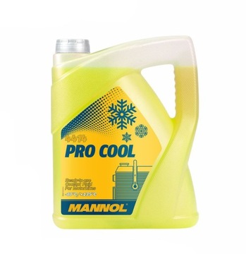MANNOL PRO COOL Płyn chłodniczy do motocykli 5L
