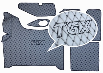 Ковры Коврики стеганые MAN TGX БЕСПЛАТНАЯ ВЫШИВКА Чехлы Полка МДП НОВИНКА!!!