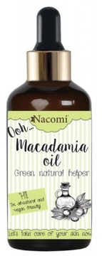 NACOMI MACADAMIA OIL OLEJ MACADAMIA Z PIPETĄ 50ml