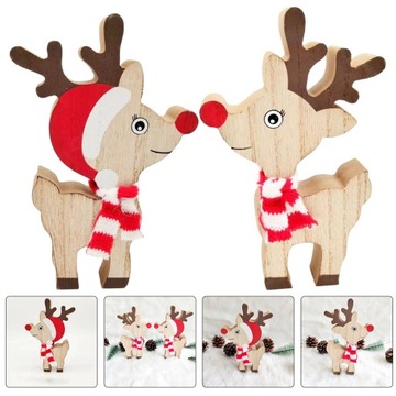 DEKORACJE STOŁU ŚWIĄTECZNEGO W JADALNI 2 SZT.