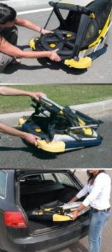 BELLELLI B-TAXI B-TRAVEL Велосипедный прицеп-тележка