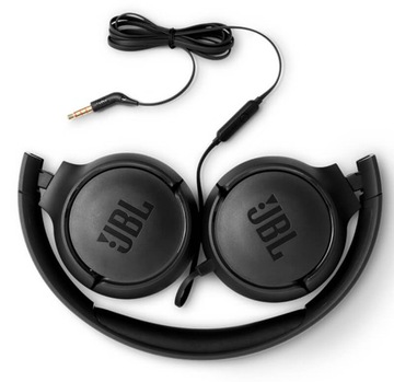 Накладные проводные наушники JBL, черные