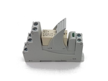 przekaźnik 24V DC / 2x8A 250V AC - na szynę DIN