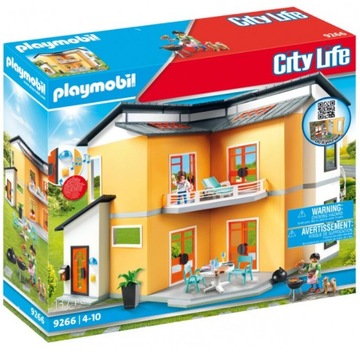 Playmobil City Life Nowoczesny dom 9266 św + dźw