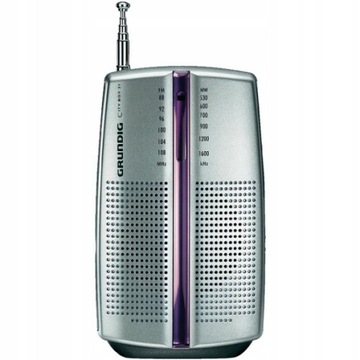 ПОРТАТИВНОЕ РАДИО НА АККУМУЛЯТОРЕ AM, FM GRUNDIG CITY 21