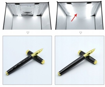 PULUZ PU5060 БЕСТЕНЕВАЯ ТЕНТА 60x60см LED 5500K ДЛЯ ФОТОГРАФИИ ПРОДУКТА