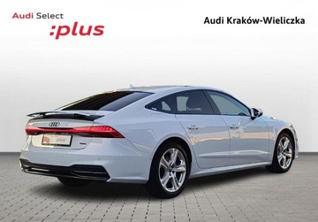 Audi A7 C8 Sportback Facelifting 3.0 50 TDI 286KM 2024 Audi A7 Sportback Matrix, S line, Czern Plus, Panorama, Kamera 360, Reg. z, zdjęcie 4