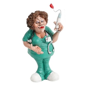 FIGURKA OZDOBA STATUETKA MEDYK PIELĘGNIARKA DEKOR model 1
