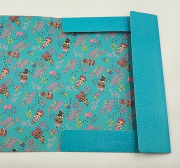 Папка на резинке А4 ст. Маевский ЛОЛ выкройка8