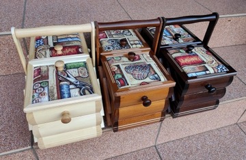 РЕЗЬБОВАЯ МАШИНА ящик - деревянный ящик - с обивкой