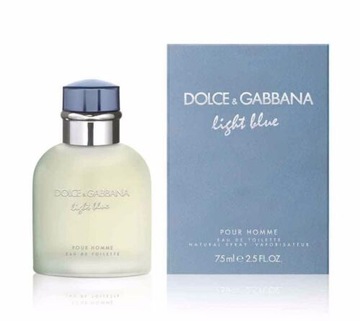 Dolce & Gabbana Light Blue Męska Woda Toaletowa 75ml