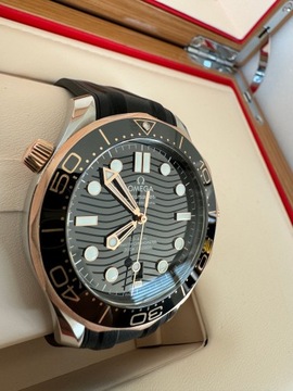 OMEGA SEAMASTER DIVER 300M STAL ZŁOTO 18K