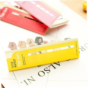 3 шт. наклейки с героями мультфильмов для дневника времени, липкая закладка для заметок