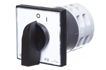 Łącznik krzywkowy 0-1 Łuk 12A 3P E12-12 z płytką IP65 Elektromet