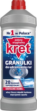 Kret Granulki 800 g udrażnianie rur