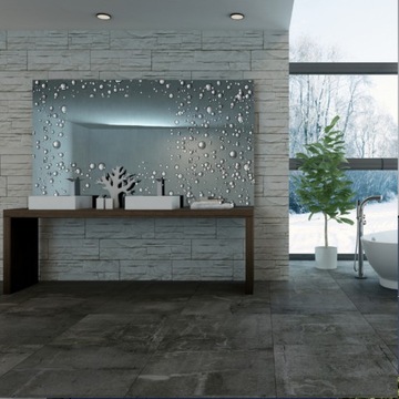 Обогреватель зеркал 60 x 40 см, 230 В переменного тока