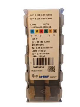 Płytka GIPI 5.00E-0.50 IC808 ISCAR