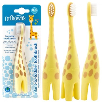 DR BROWN'S SZCZOTECZKA DO ZĘBÓW dla dzieci 12+