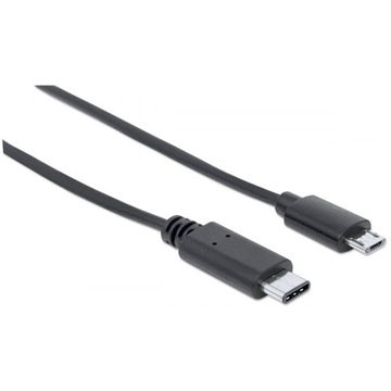 MANHATTAN 353311 Кабель USB C - Micro USB B м/м 1м