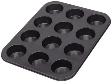 FORMA DO PIECZENIA BABECZEK BLACHA MUFFINEK FOREMKI MUFFINKI BABECZKA 12SZT