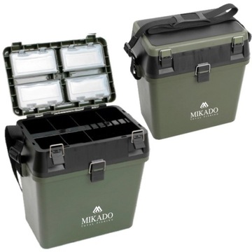 Микадо ABM 317 (37x24x37,5 см) - зеленая коробка - зеленая