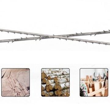 Полотно для волос, односторонний зуб, 30 см.