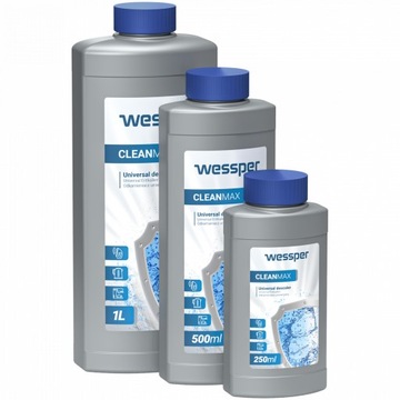 Средство для удаления накипи для кофемашины Wessper CleanMax 1л + для бытовой техники