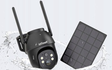 СОЛНЕЧНАЯ КАМЕРА НА УЛИЦЕ 2K 4G LTE GSM КАРТА 64 ГБ